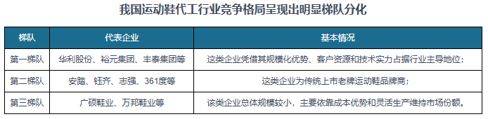发展前景预测报告（2024-2031年）新利娱乐中国运动鞋代工行业现状深度研究与
