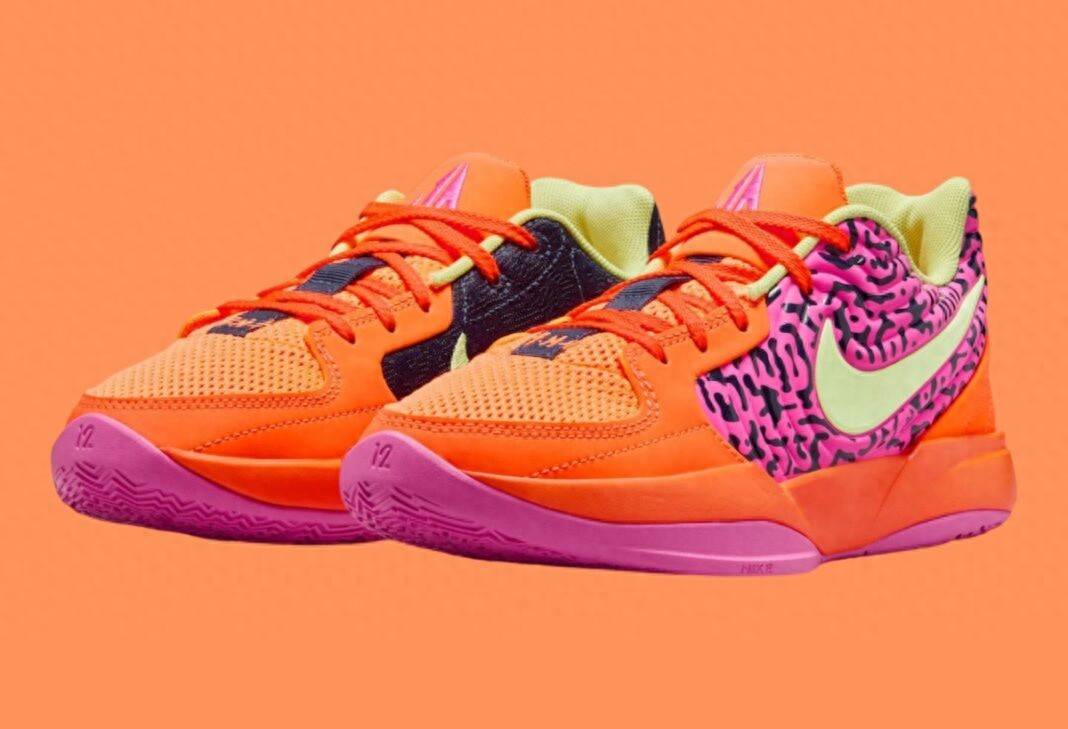 Total Orange”发布采用醒目的橙色鞋面新利体育18莫兰特签名鞋Nike