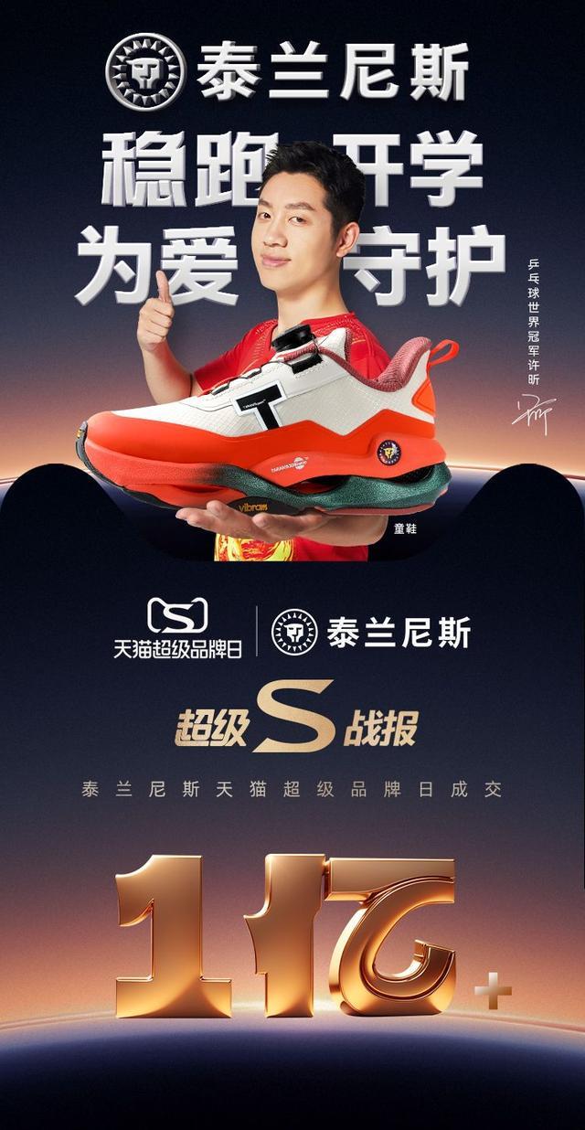 -4天爆卖超1亿元。时代童鞋的破局者-